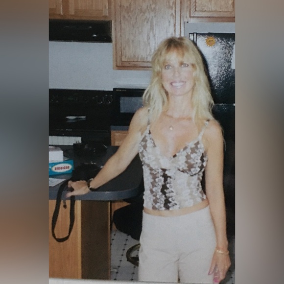 Moda International Beige 2-piece Lined Pants Suit. SZ 0 (pics show brown suit) - Picture 2 of 8